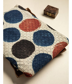 Cotton Ajrakh hakoba fabric
