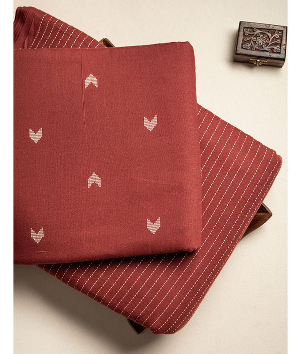 cotton woven suit set