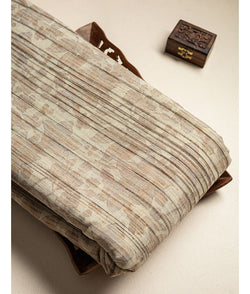 semi tussar fabric