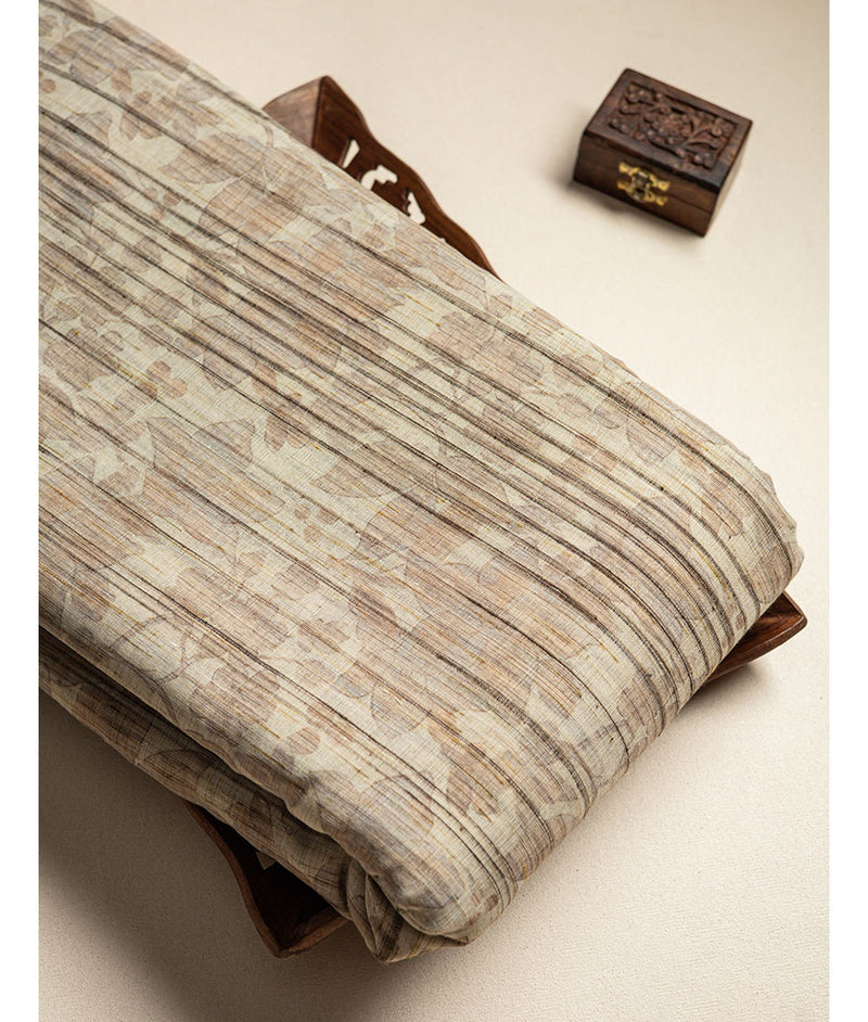 semi tussar fabric