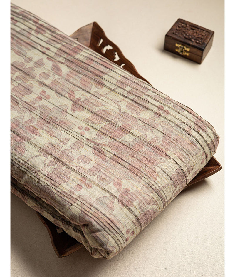 semi tussar fabric