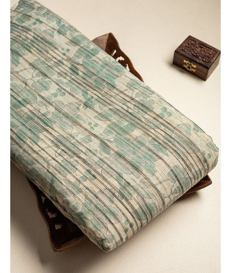 semi tussar fabric