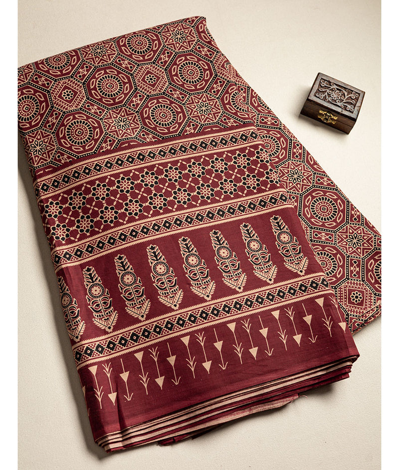 Cotton printed fabric