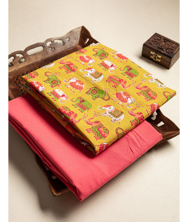 Cotton printed mix and match