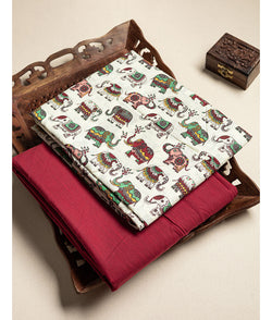 Cotton printed mix and match