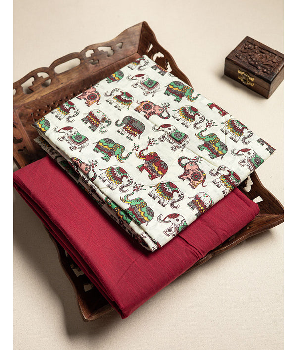 Cotton printed mix and match