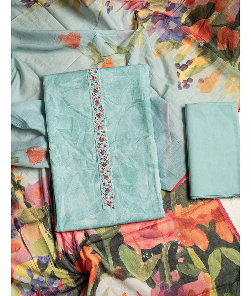 Chanderi suit set