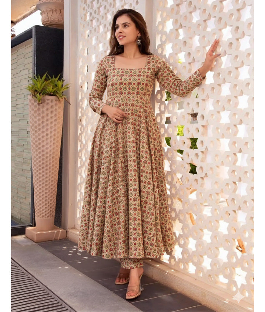 GULBAHAAR - PURE MOGRA CHANDERI SILK FABRICS