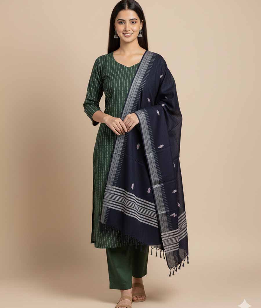 COTTON WOVEN 2 PIECE SET
