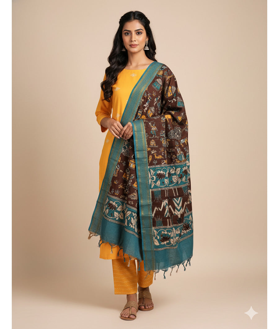 COTTON WOVEN SUIT SET