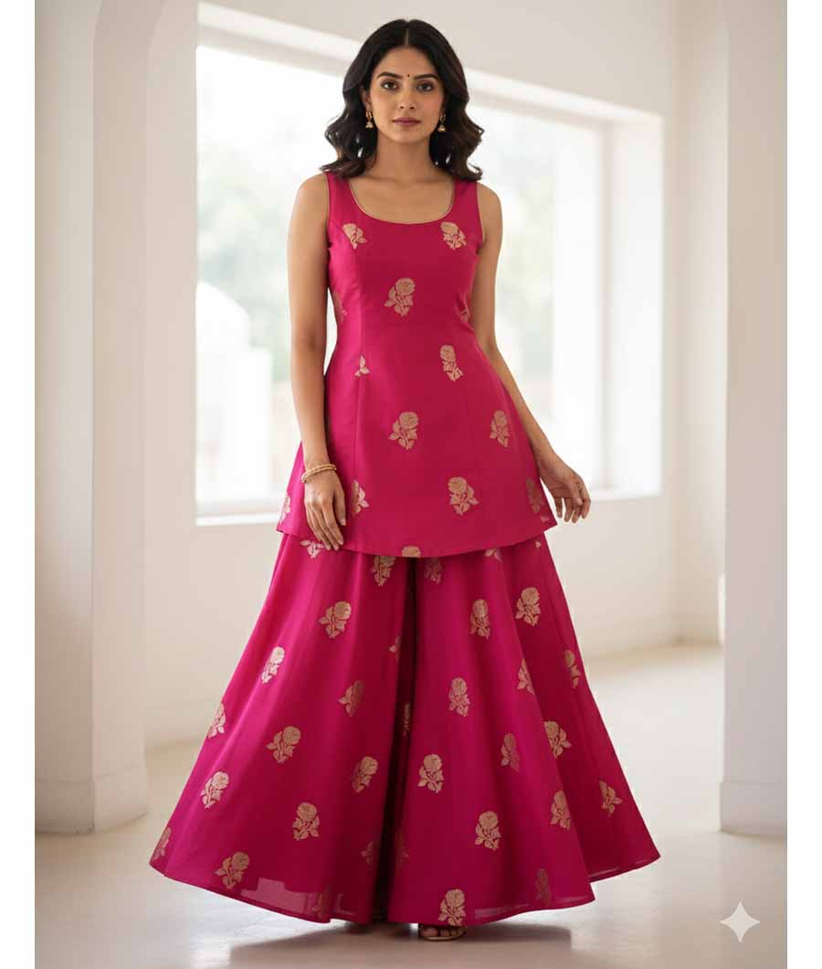 SATIN SILK BANARSI FABRIC