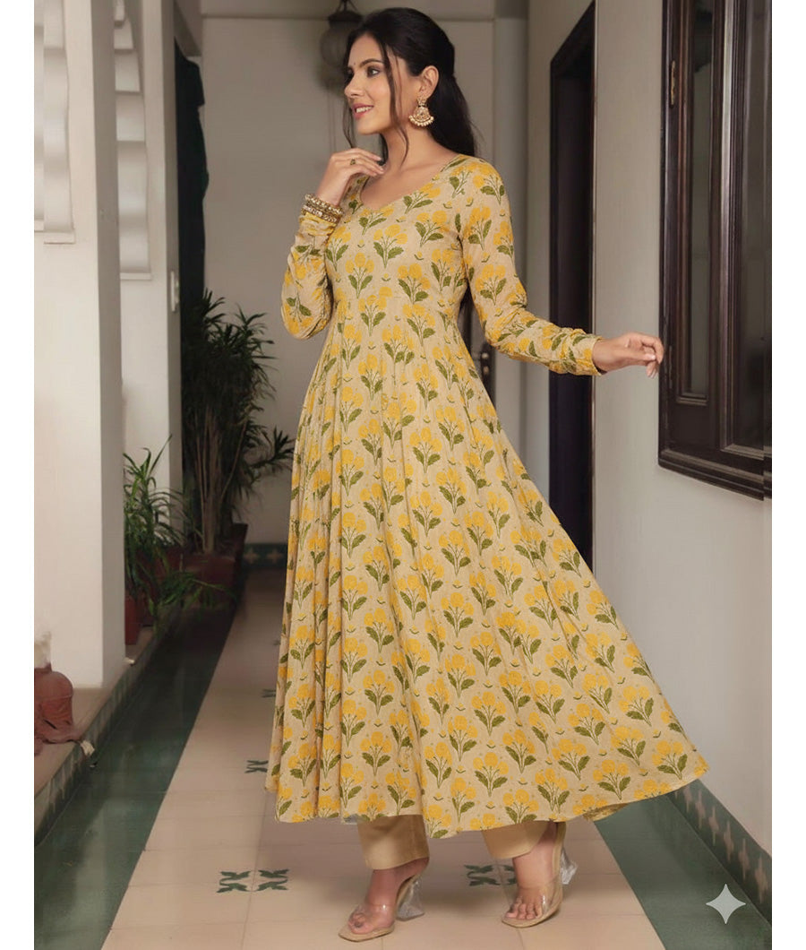 GULBAHAAR - PURE MOGRA CHANDERI SILK FABRICS
