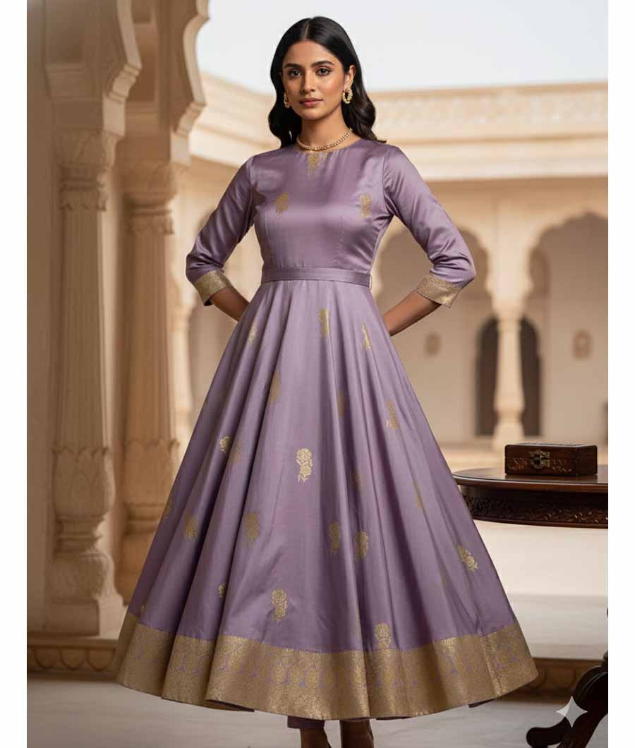 SATIN SILK BANARSI FABRIC