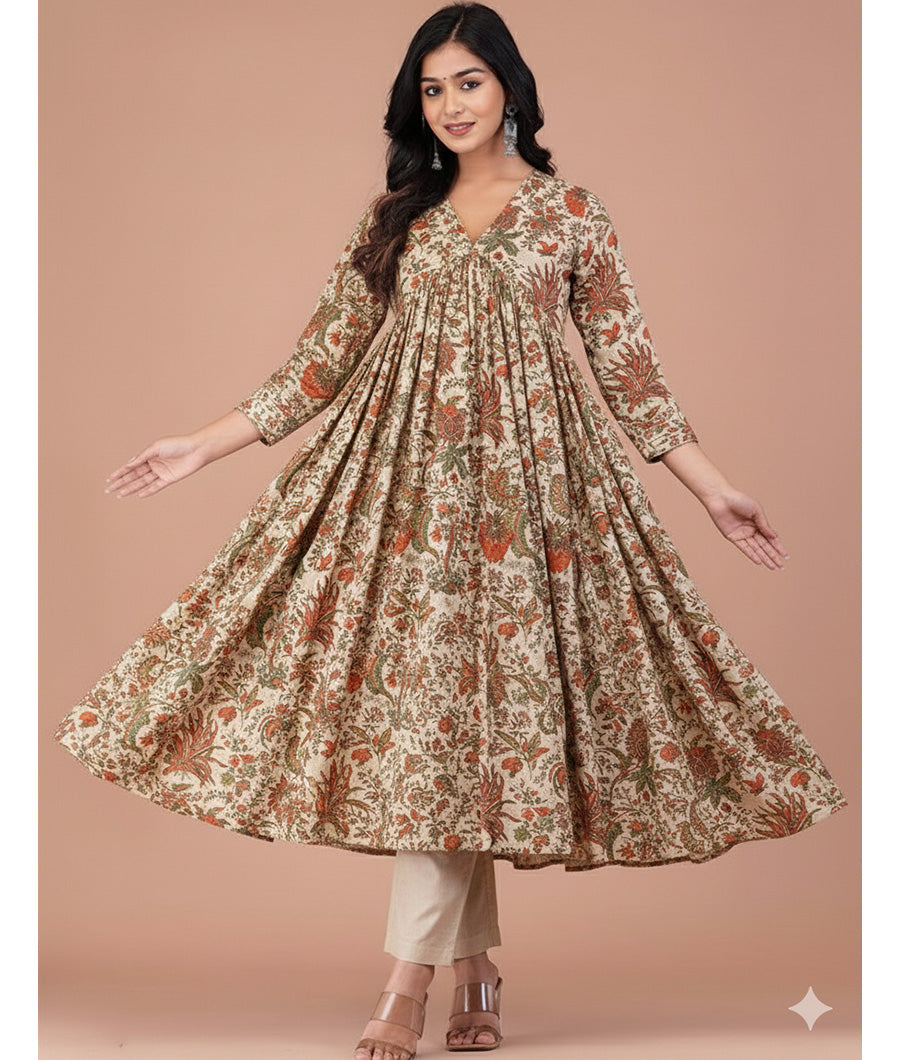 GULBAHAAR - PURE MOGRA CHANDERI SILK FABRICS