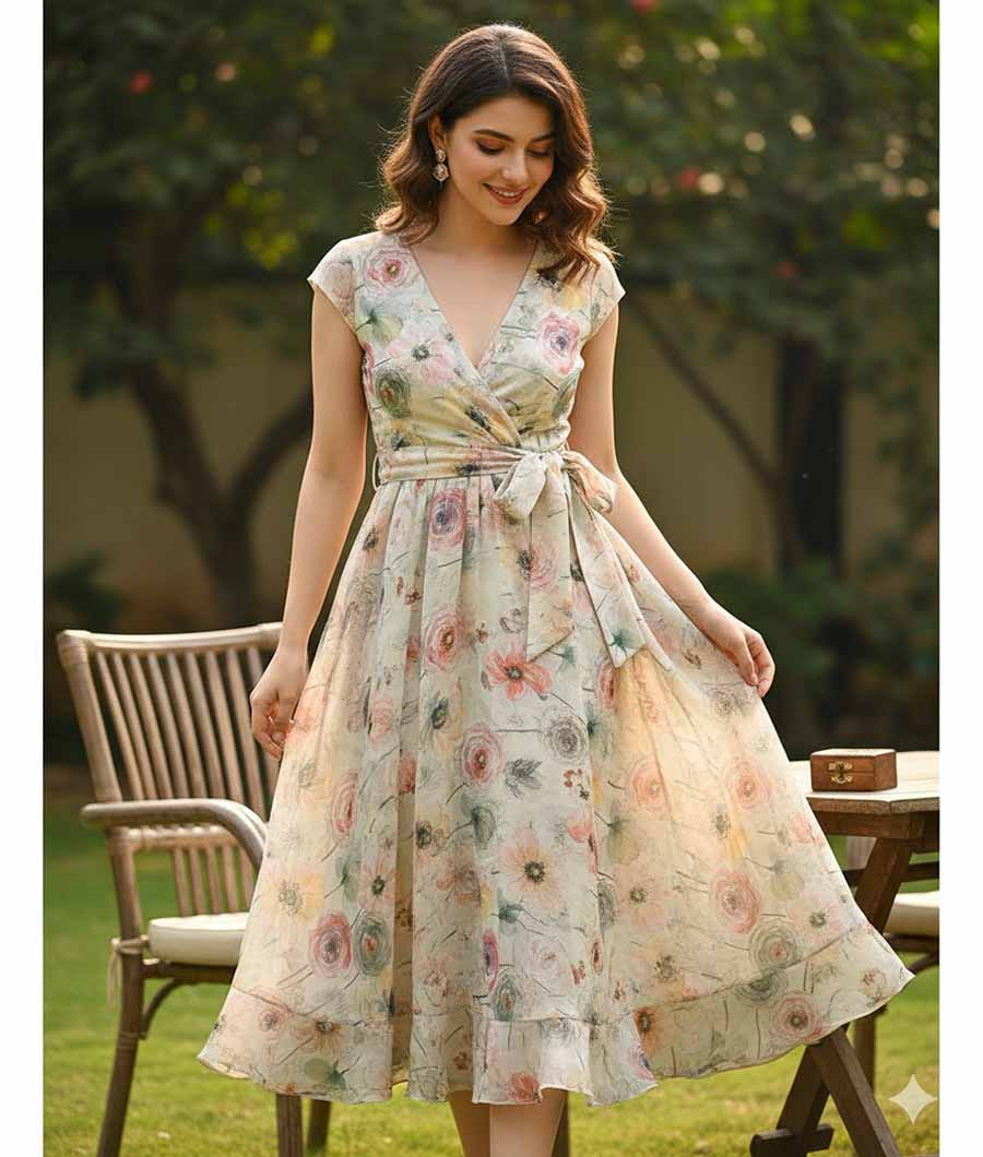 PURE CHIFFON DIGITAL PRINTED FABRIC