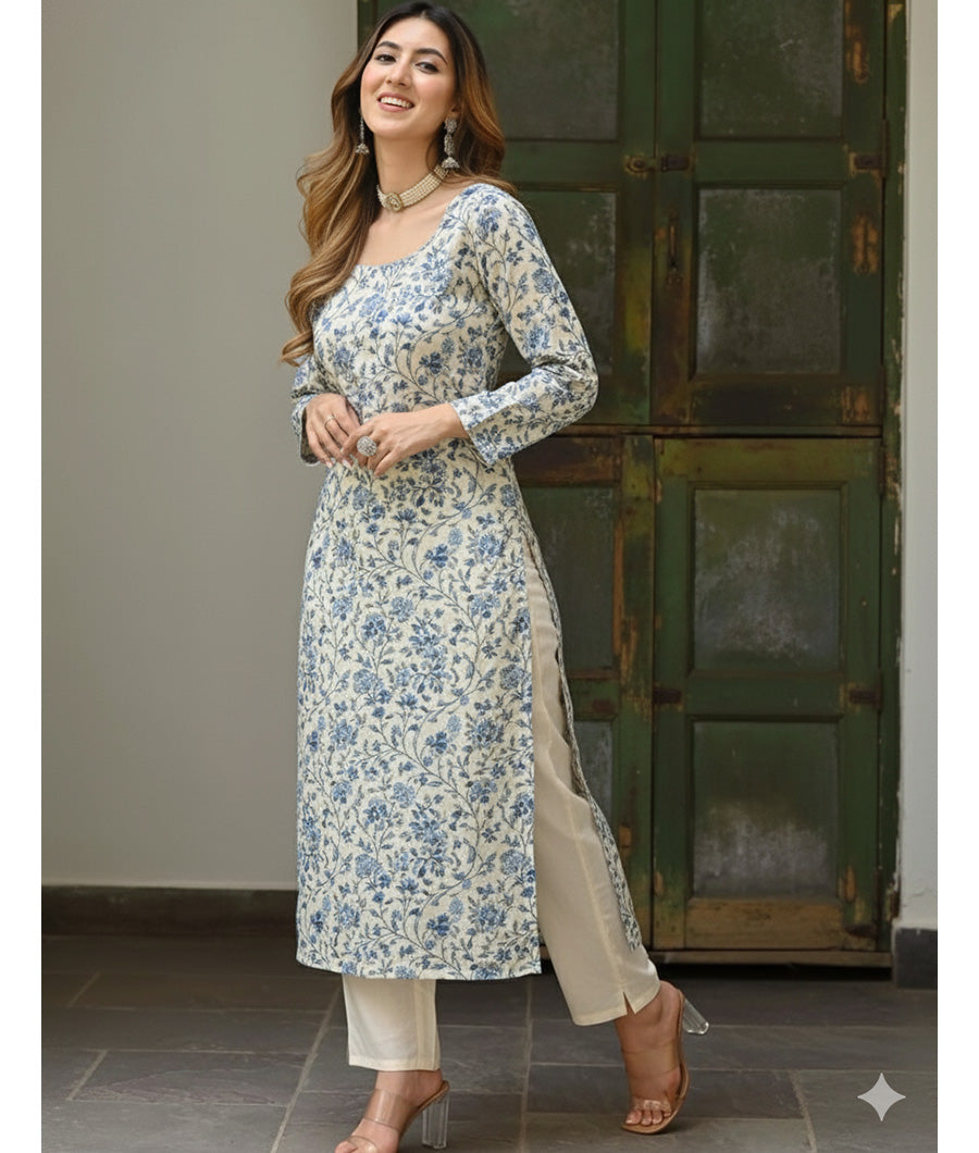 GULBAHAAR - PURE MOGRA CHANDERI SILK FABRICS