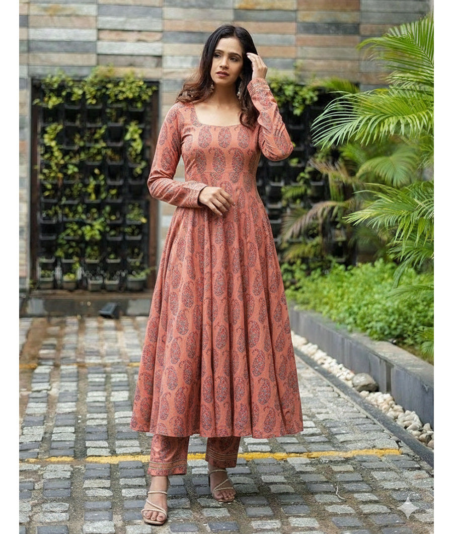 GULBAHAAR - PURE MOGRA CHANDERI SILK FABRICS