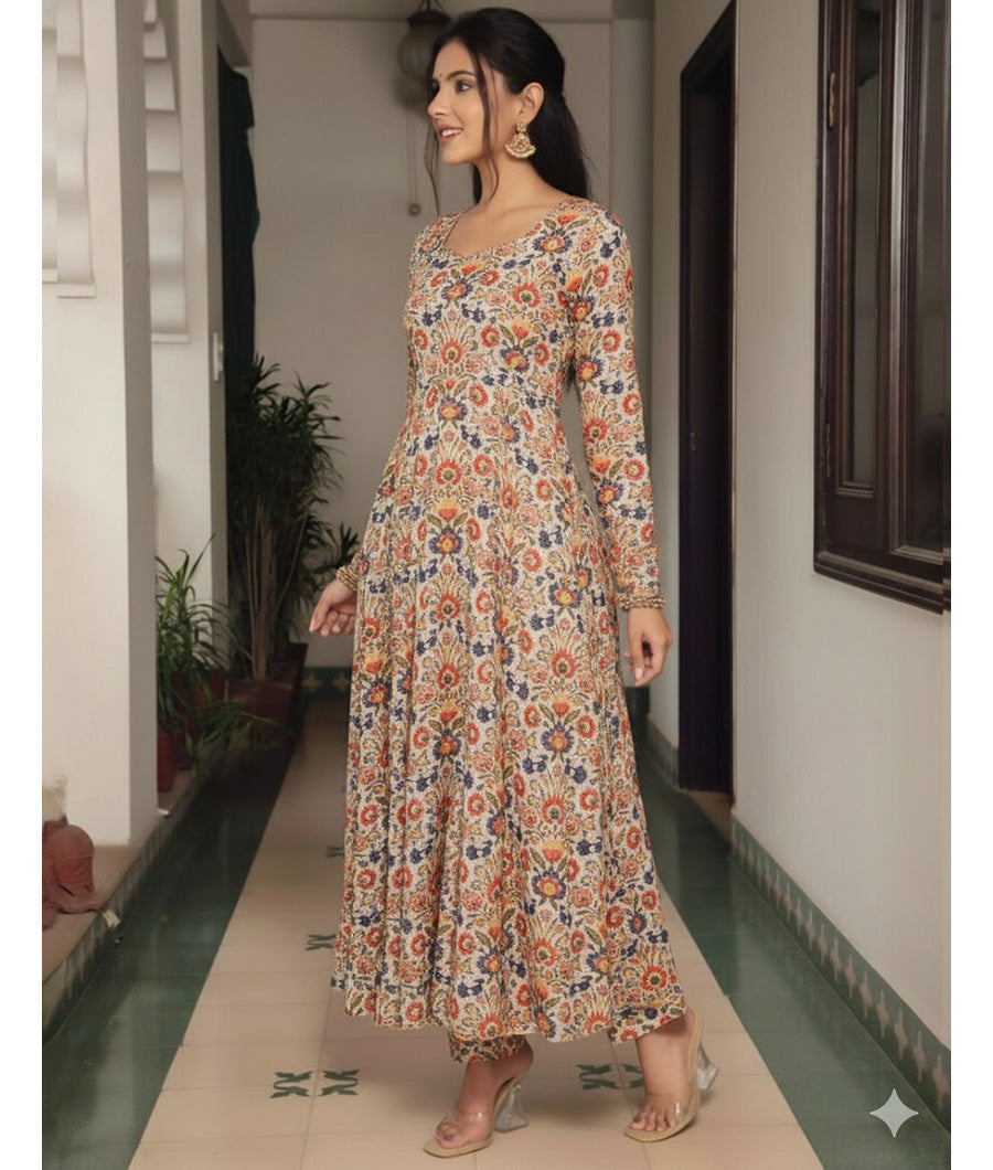 GULBAHAAR - PURE MOGRA CHANDERI SILK MIX & MATCH