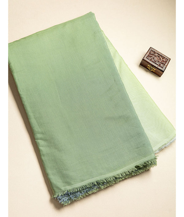 MALAI CHANDERI OMBRE FABRIC