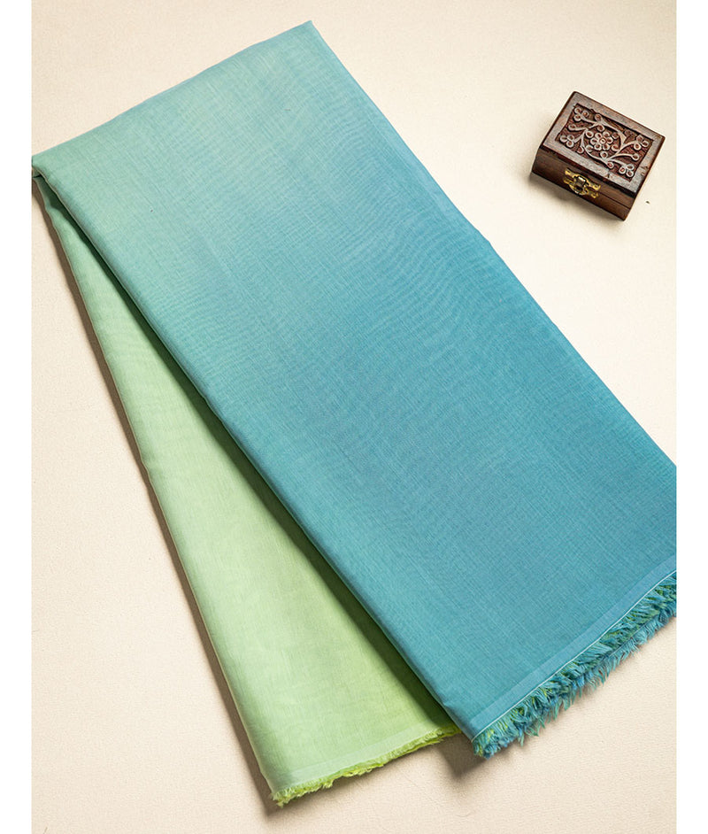 MALAI CHANDERI OMBRE FABRIC