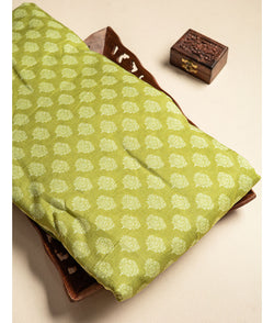 PURE MUL CHANDERI PRINTED FABRIC