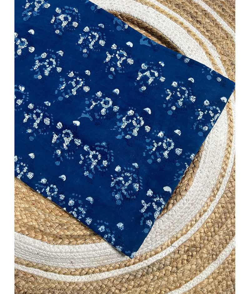 Cotton organic Indigo fabric