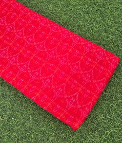 raw silk ikat fabric