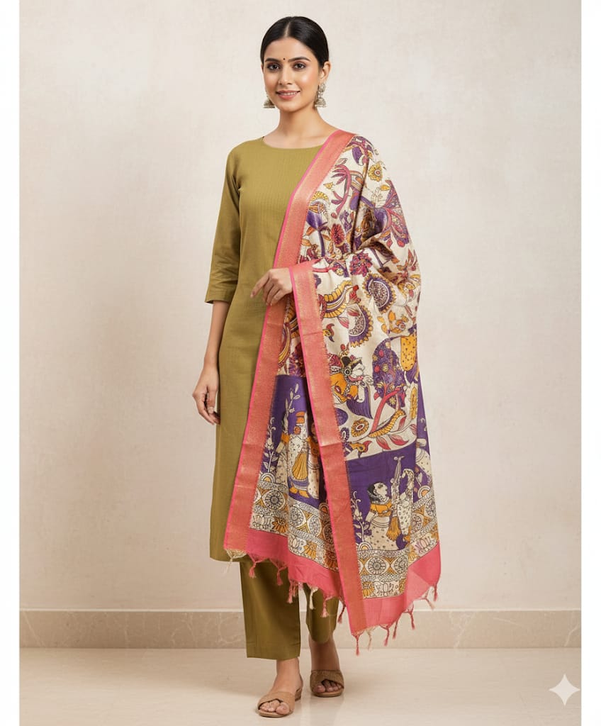 COTTON LUREX SUIT SET