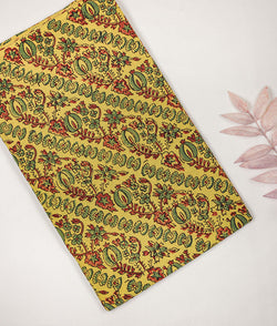 COTTON AJRAKH BLOCK PRINTED FABRIC