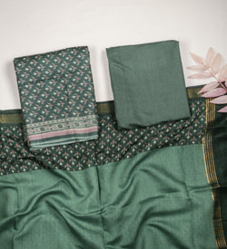 PURE MOONGA SILK SUIT SET