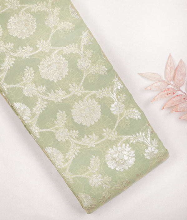 SILK BROCADE FABRIC
