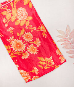 Pure Muslin Silk Printed Fabric