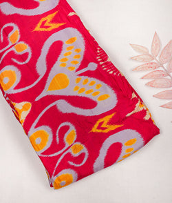 Pure Muslin Silk Printed Fabric