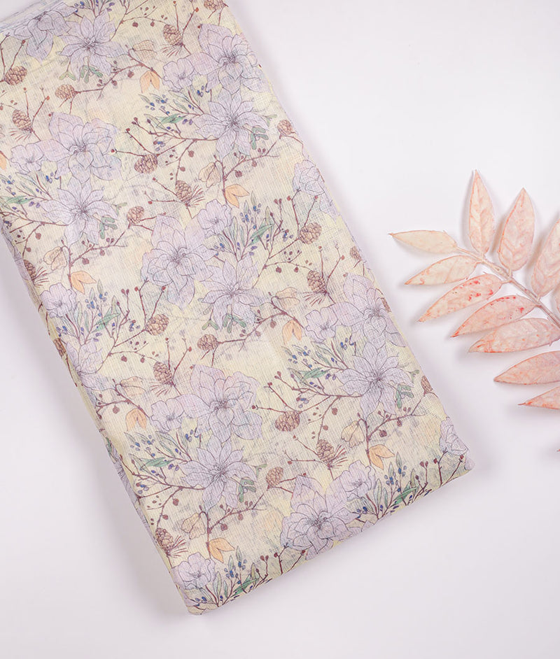 Kota silk Printed Fabric