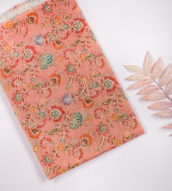 ORGANZA POSITION PRINT FABRIC
