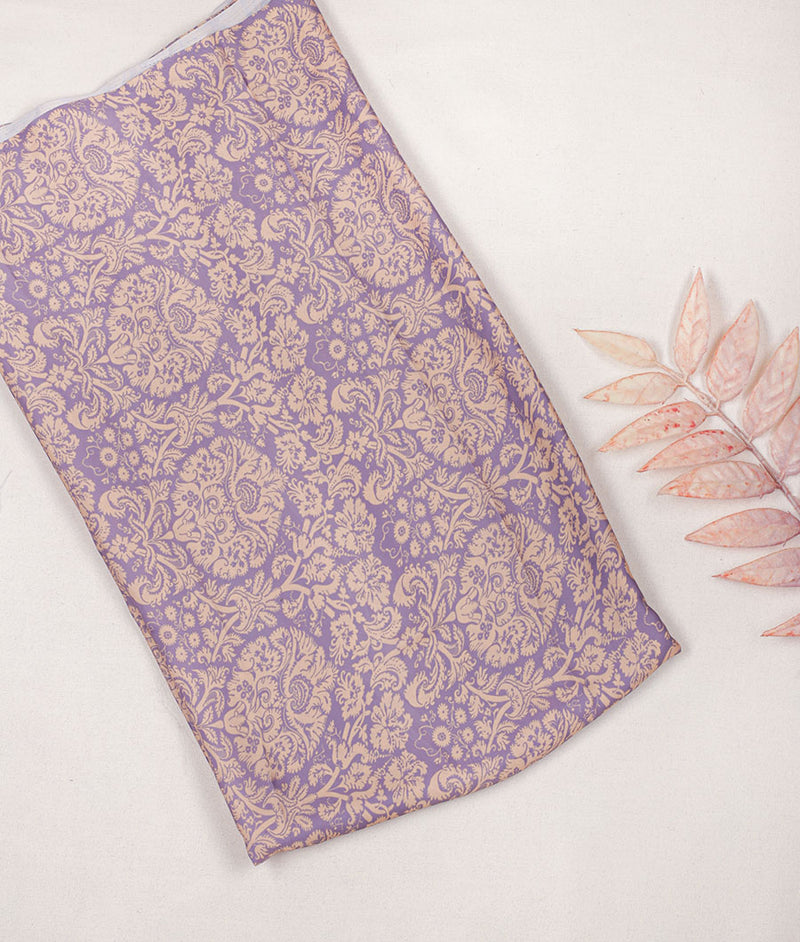 Modal Satin Printed Fabric