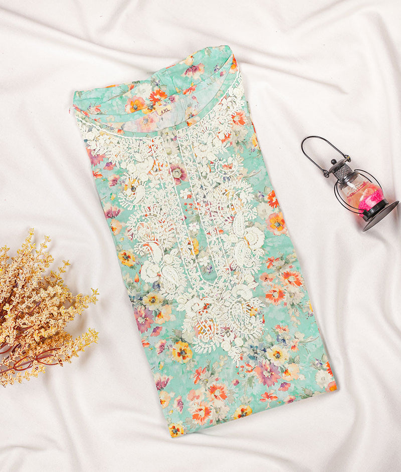 COTTON EMBROIDERY KURTI