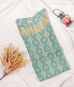 COTTON EMBROIDERY KURTI
