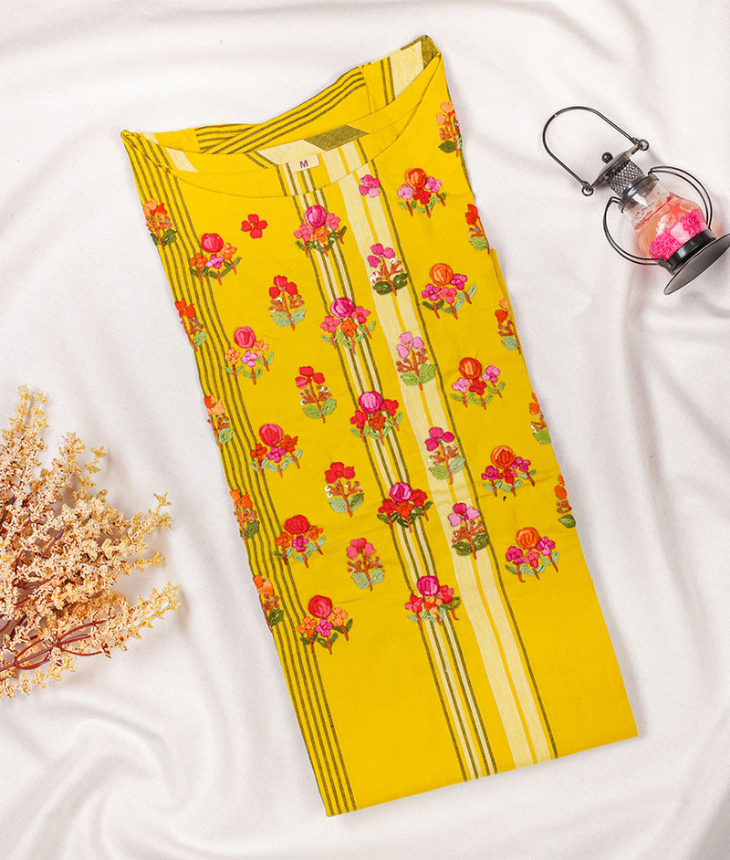 COTTON EMBROIDERY KURTI