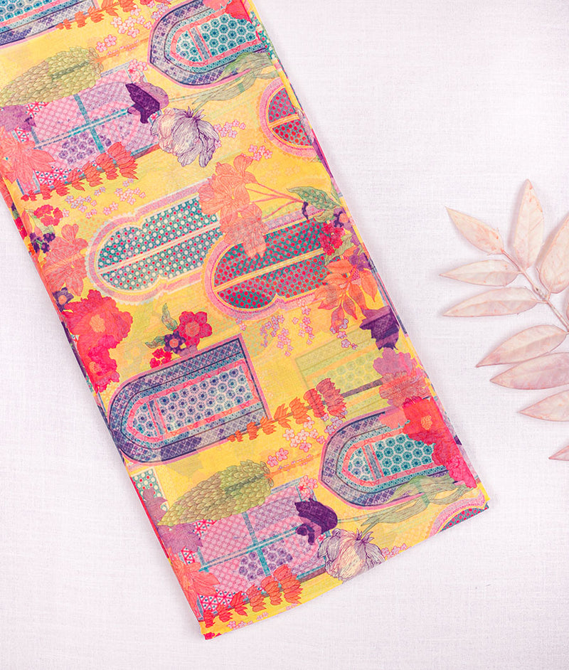 CHIFFON PRINTED FABRIC