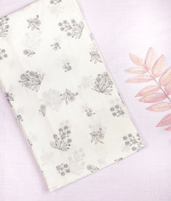 Pure Cotton Embroidered Fabric