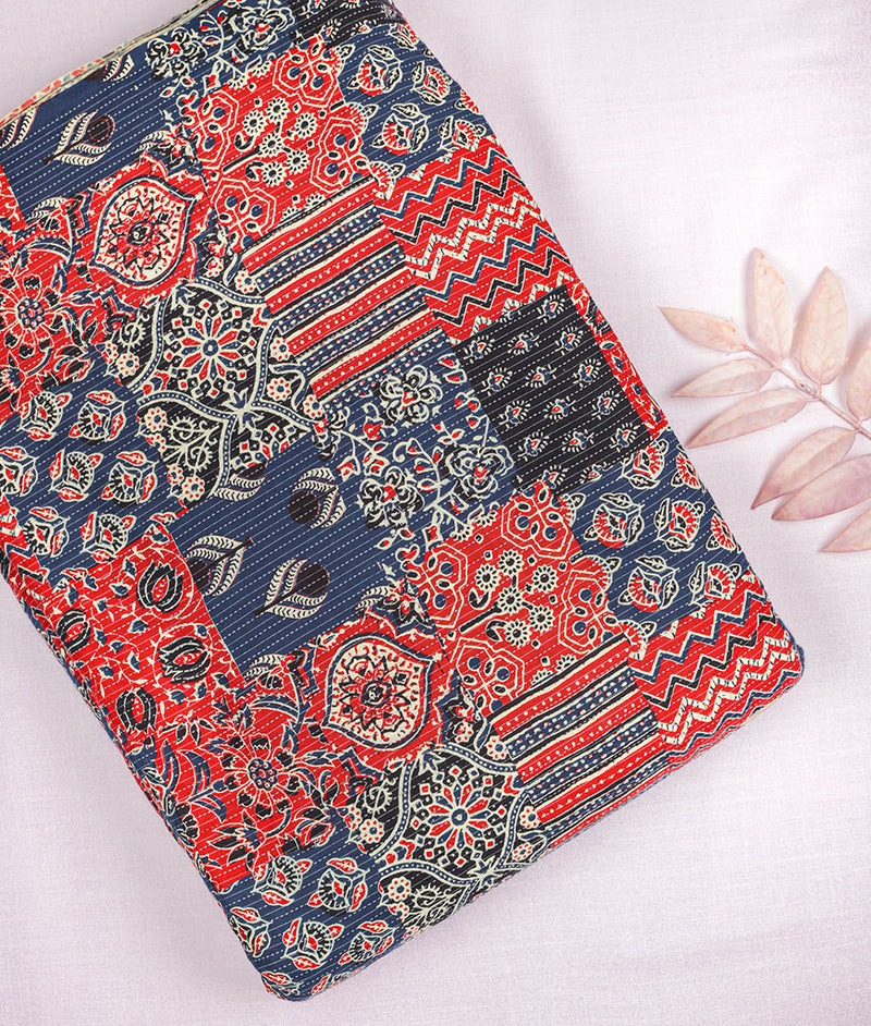 COTTON KANTHA PRINTED FABRICS