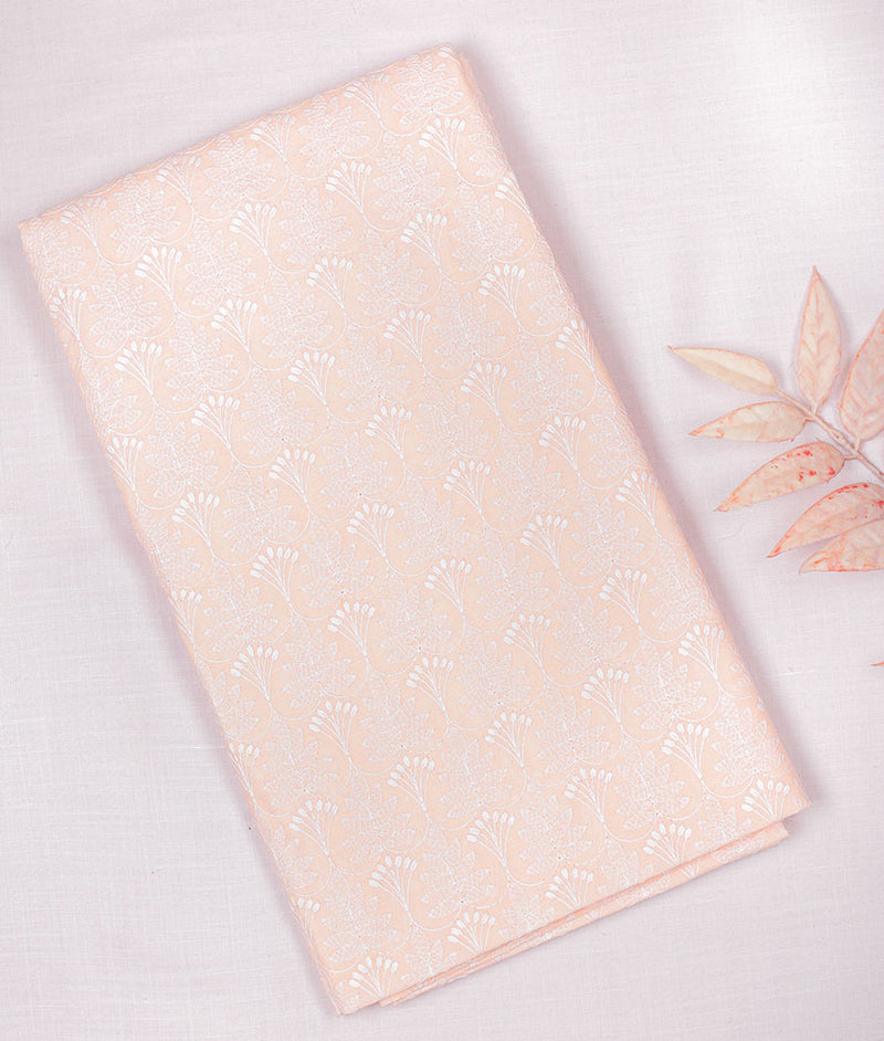 Pure Cotton Embroidered Fabric