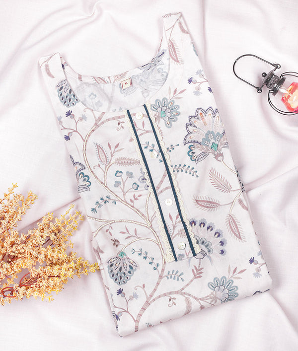COTTON LINEN KURTI