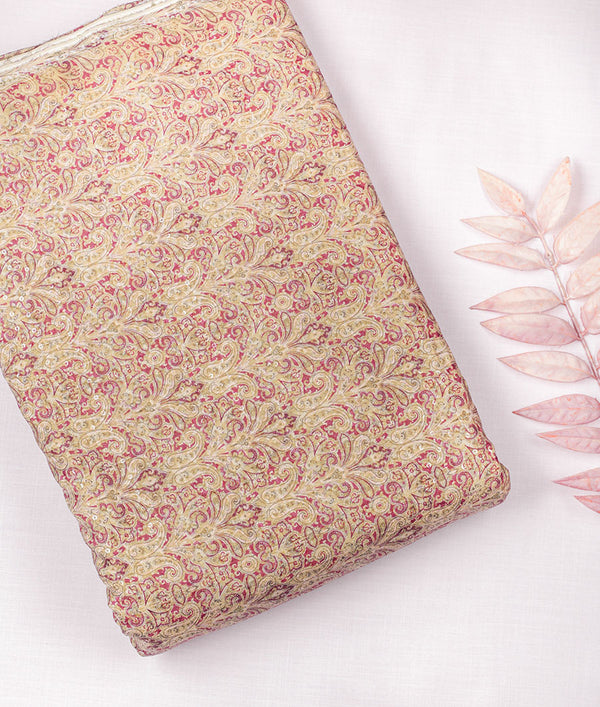 Velvet Digital Printed Fabric