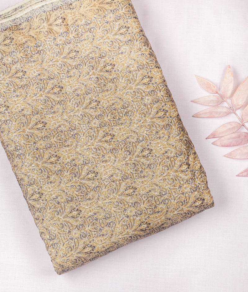 Velvet Digital Printed Fabric