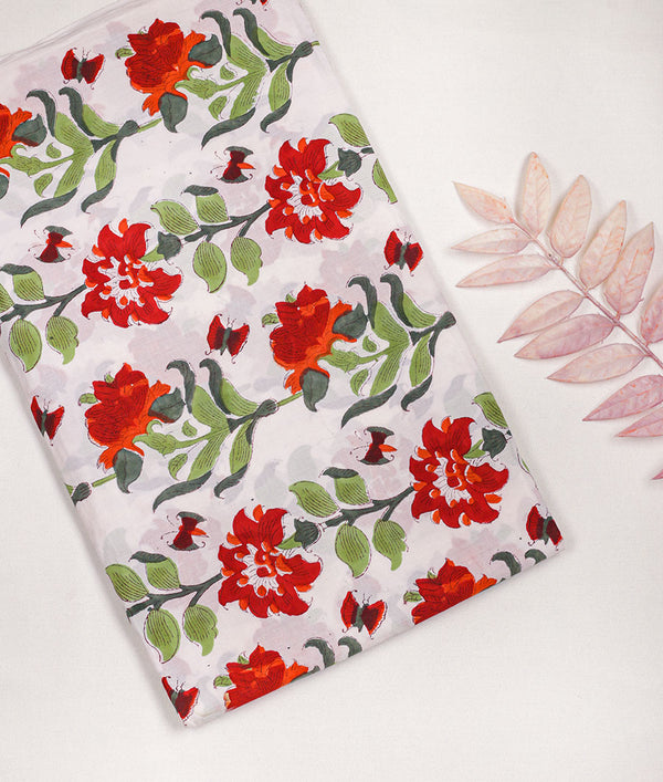 COTTON HANDBLOCK PRINTED FABRICS