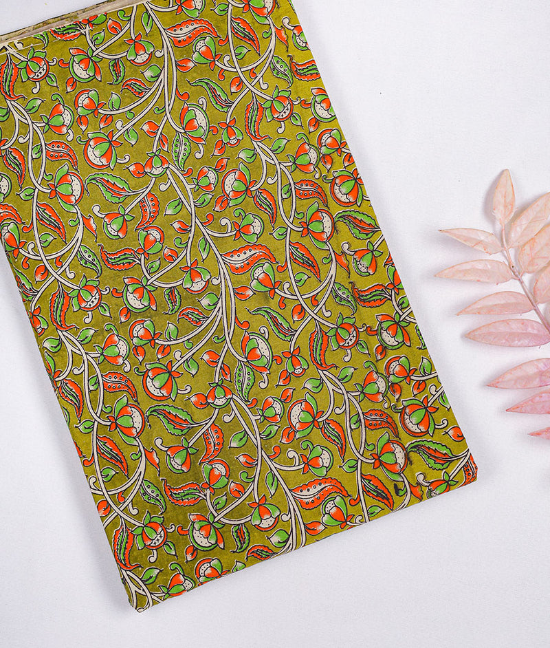 KALAMKARI MUGAL PRINTED FABRIC