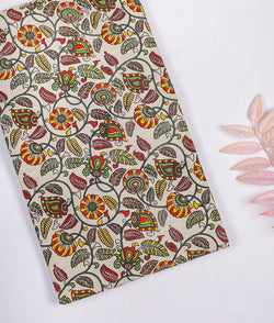 KALAMKARI MUGAL PRINTED FABRIC