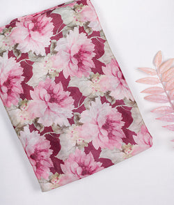 PURE CHINNON PRINTED FABRIC